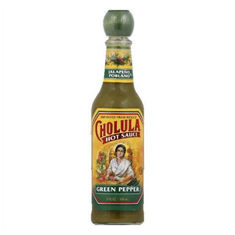 Cholula Green Pepper Hot Sauce Ct Fl Oz Kroger