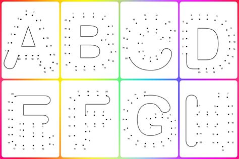 Atividade De Ligar Os Pontos Com As Letras Do Alfabeto