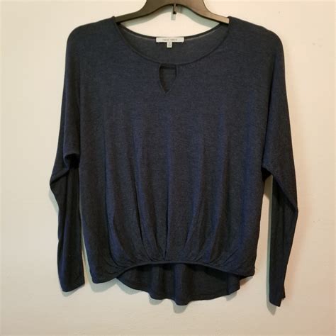 Naked Zebra Long Sleeve Ruched Front Shirt Gem