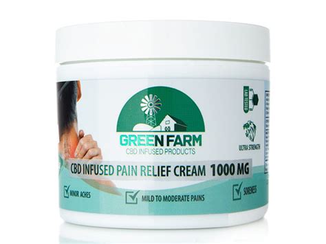 Green Farm Cbd Infused Pain Relief Cream 1000mg Steve Harvey