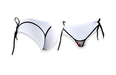 K Y Back Micro Bikini Thong Sexy String Spandex Swimwear Minimalist Tie Side Bikini