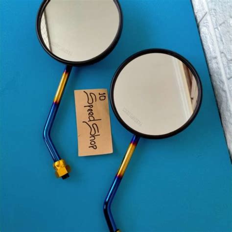 promo spion bulat twotone model scoopy spion motor honda diskon