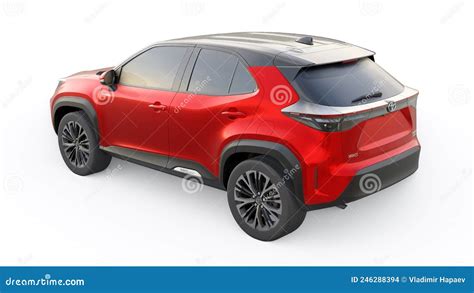 Tokyo Japan Aprile Toyota Yaris Cross Suv Rosso