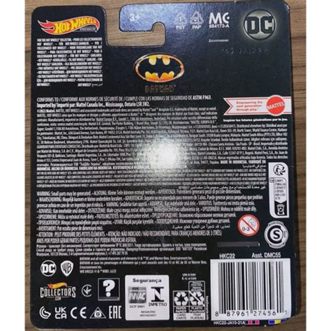 Hot Wheels Carrinho Batman Batmobile Mattel Dmc Em Promo O Na Americanas