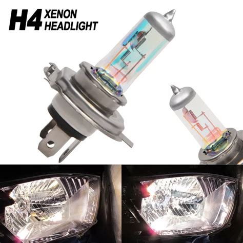 H4 100w 8500k Xenon Color Headlight Bulb For Car 12v Super Bright Led