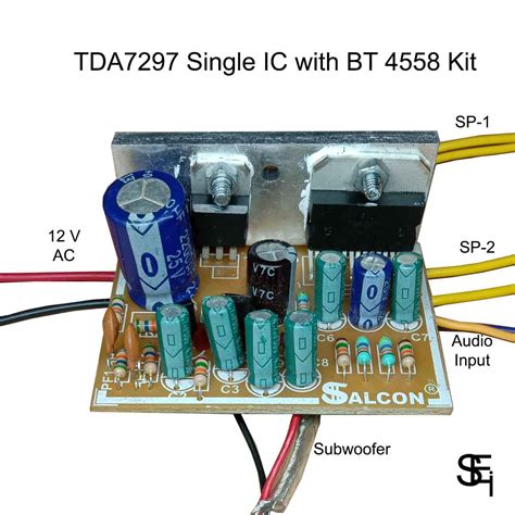 Tda7297 Amplifier Circuit Diagram - Circuit Diagram