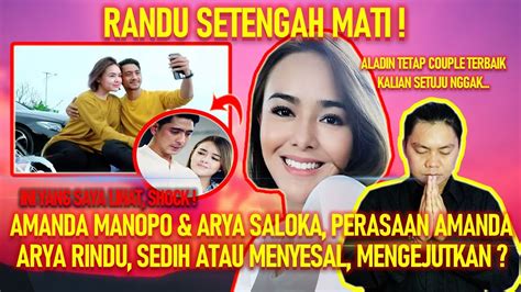 TERAWANG AMANDA MANOPO DAN ARYA SALOKA PERASAAN AMANDA ARYA RINDU