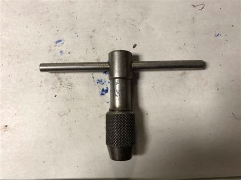 Machinist Lathe Mill Starrett B Tap Wrench Antique Price Guide