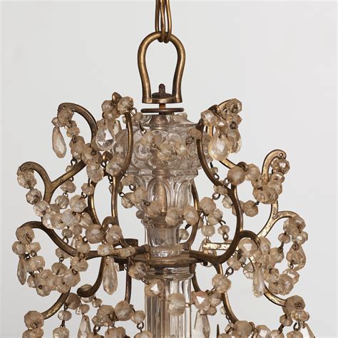 LJUSKRONA för sex ljus barockstil talets slut Bukowskis