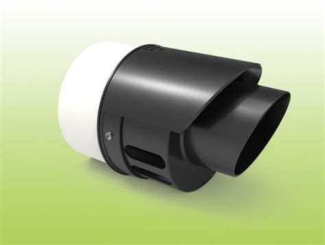 Terminal Coaxial Corto Negro Fig