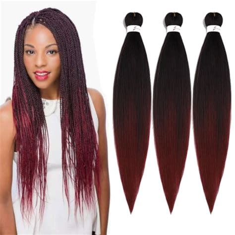 I Tested And Ranked The Best Black And Burgundy Braiding Hair In