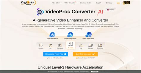 Videoproc Converter And Other Ai Tools For Video Editing