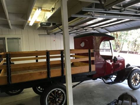 Model Tt 1 Ton Truck Red Stake Bed Classic Ford Model T 1925 For Sale