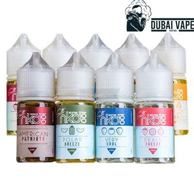 Naked Ml Liquid Mg Saltnic Dubai Vapor Festival