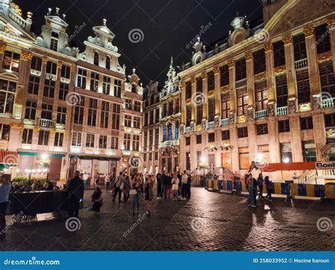 Grand place of Brussels editorial photography. Image of building ...