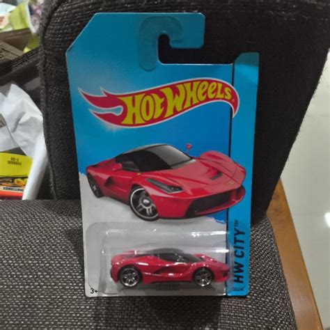 Merah Hot Wheels Laferrari Red Hw City La Ferrari Red Shopee Malaysia