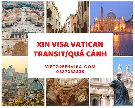 Làm visa quá cảnh qua thành Vatican uy tín