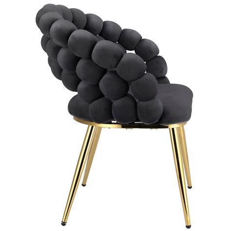 Krzesło Welur Tapicerowane Do Jadalni Glamour Salon Nowoczesne Latina JUMI Sklep EMPIK