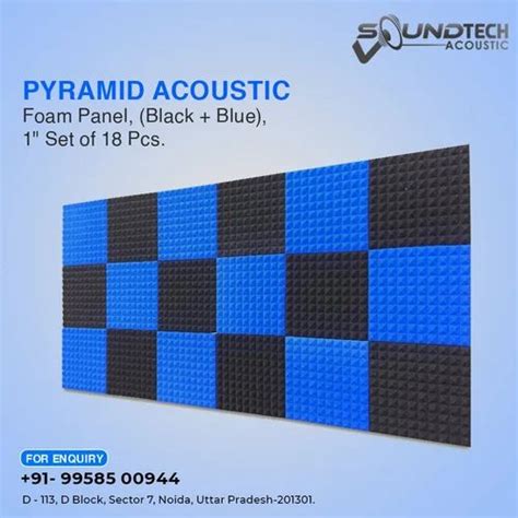 Square Pyramid Acoustic Foam At ₹ 60 Sq Ft In Noida Id 25972684262