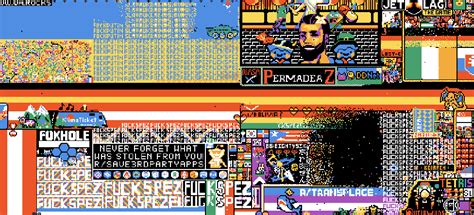 FUCK SPEZ Reddit Users Unite To Turn R Place Mural Into A Protest