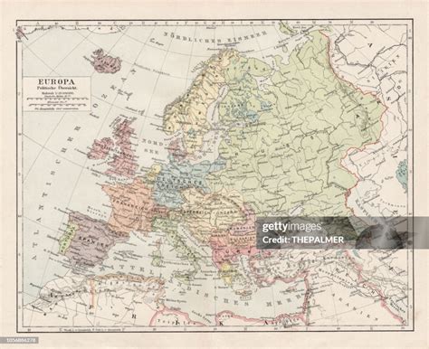 map europe high res vector graphic getty images