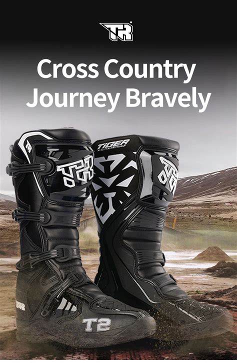 Tiger T2 Motorcycle Riding Boots Mtb Mx Moto Adv Motocross Boots ...