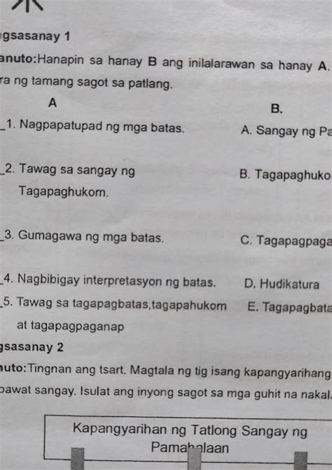 A 1 Nagpapatupad Mg Mga Batas2 Tawag Sa Sangay Ng Tagapaghukom 3