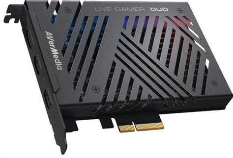 Купить AVerMedia Карта захвата видео Live Gamer Duo GC570D Black, цена ...