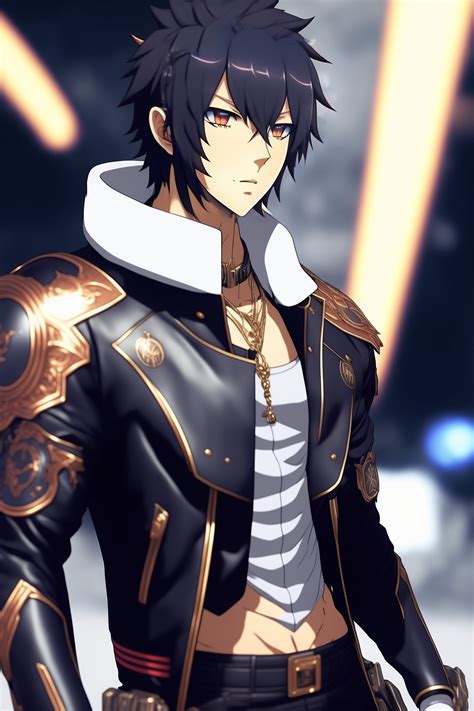 Lexica Anime Style Ikemen Manly Ultra Realistic Arcnights