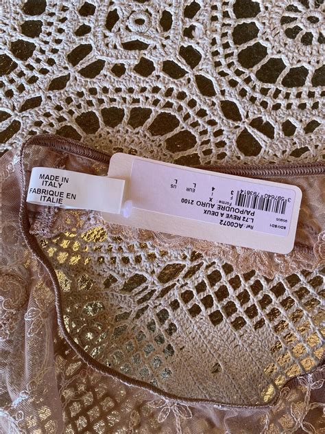 Vintage Lise Charmel French Bikini Panties L Exotic U Gem