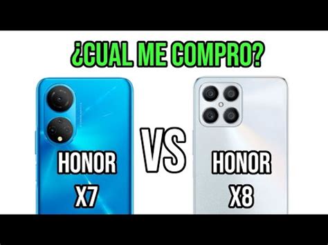 Elige Este Honor X Vs Honor X Cu L Es Mejor Youtube