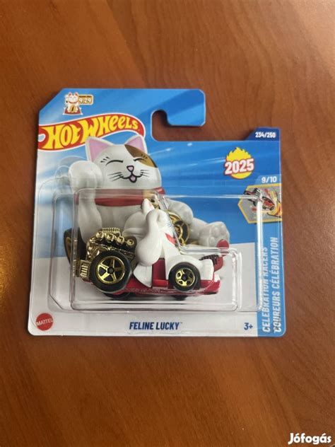 Hot Wheels Feline Lucky J Hajd Szoboszl Kisaut K J Fog S