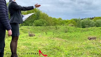 Mi Secretaria Privada Us Bruscamente Al Aire Libre Y Destruy Su Ropa De Negocios Xvideos