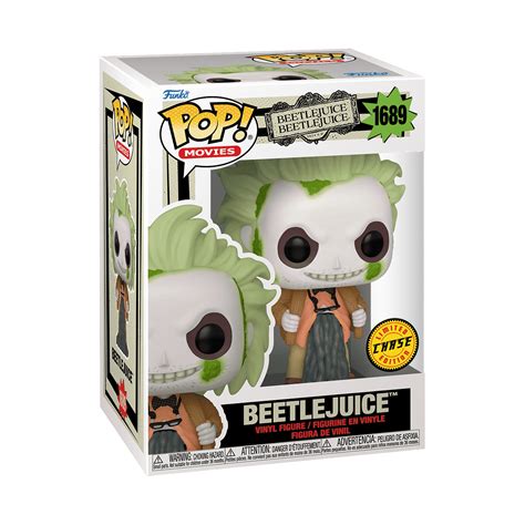 Pop! Beetlejuice in Cardigan | Funko