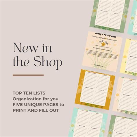 Digital Planner Checklist Top 10