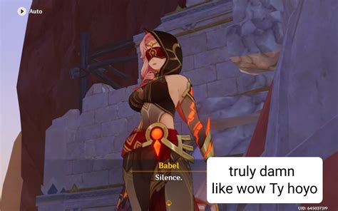 Babel My Love She Is Kind Hot Beautiful Genshin Impact HoYoLAB