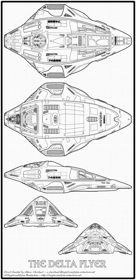 Delta Flyer Blueprints