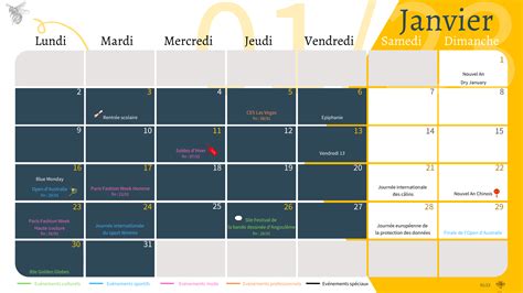 Marronnier Le Calendrier Des V Nements Marketing