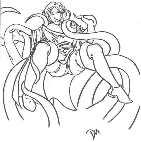 Dalia Tentacle Spell Gone Wrong By Bthauronite Hentai Foundry