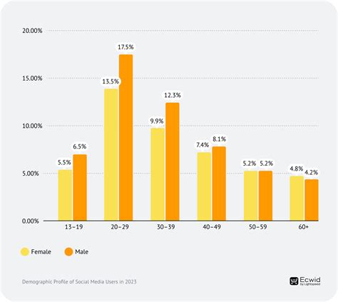 Demographic Profile of Social Media Users in 2023