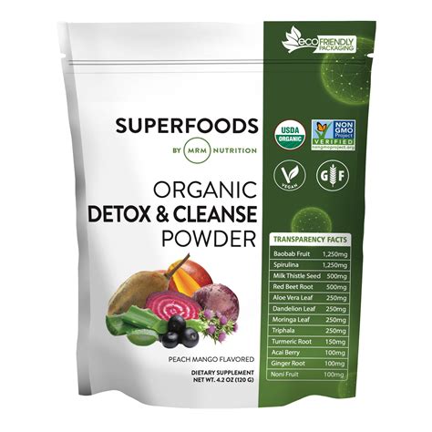Superfoods - Organic Detox & Cleanse Powder – MRM Nutrition