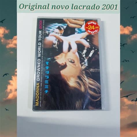 Dvd Madonna Drowned World Tour 2001 Lacrado Shopee Brasil