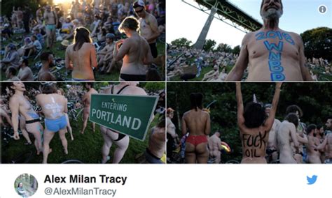 North Portland Hosts Thousands For Annual Naked Bike Ride BikePortland