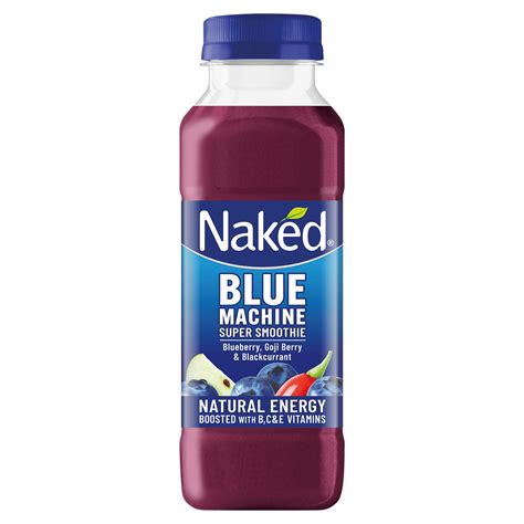 Naked Blue Machine Super Smoothie Blueberry Goji Berry Blackcurrant Ml One Stop