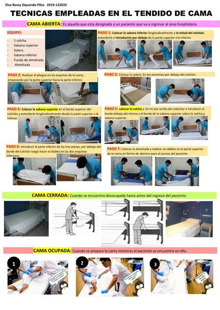 Técnicas Empleadas en el Tendido de Cama Oquendo Pilco uDocz