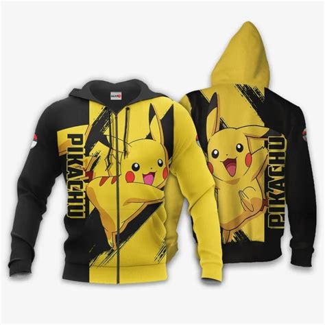 Pokemon Pikachu Zip Up Hoodie