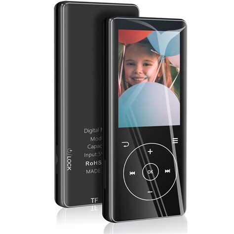 WISTA 64GB MP3 Player With Bluetooth 5 0 Portable Lossless Sound