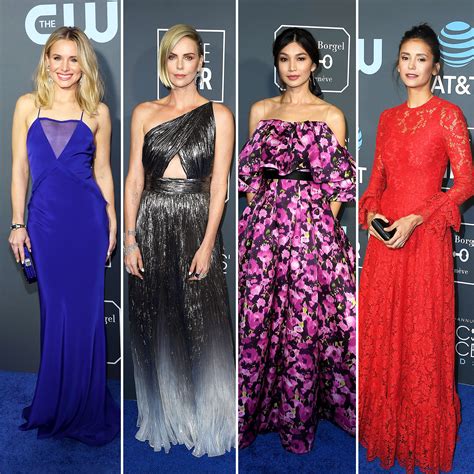 Critics' Choice Awards 2019 Red Carpet Fashion: Celebs in Dresses