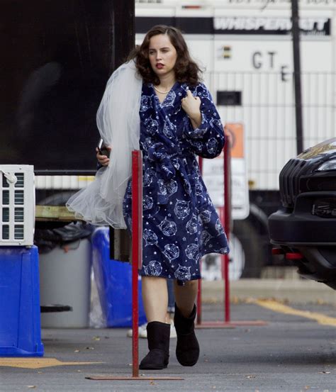 Felicity Jones On The Pre Production Set Of On The Basis Of Sex In Montreal Hawtcelebs