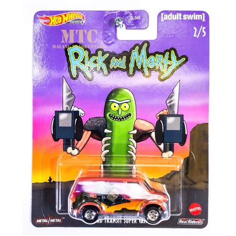 Jual Hot Wheels Premium Ford Transit Super Van Rick And Morty Shopee Indonesia